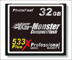 G-MONSTER CF 533Professional Plus�i32GB�j